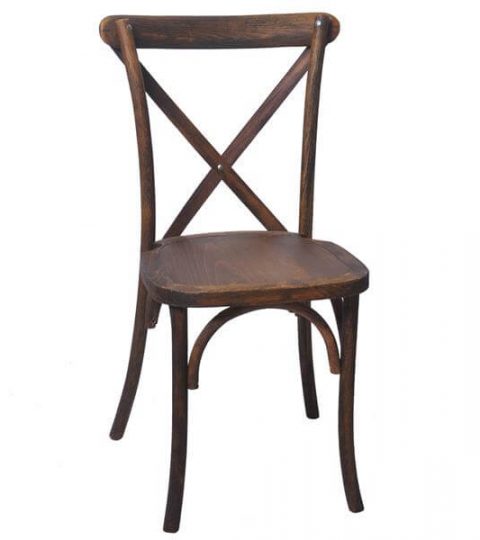 Solid Wood Cross Back Dining Chairs Wholesale