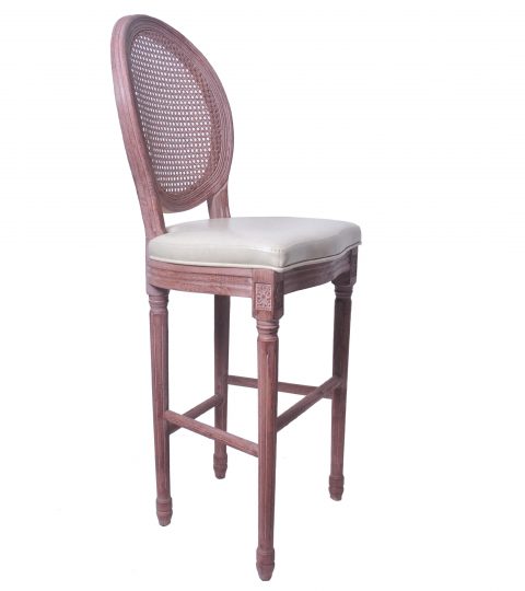 French Style Ghost Chair Louis Bar Stool Ghost Barstool