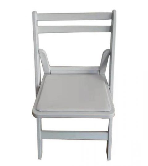 Slat Back Folding Chair
