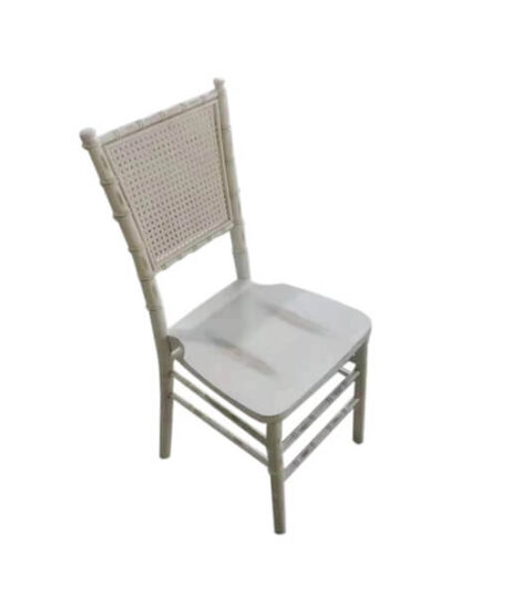 Square Rattan Back Chiavari Chair
