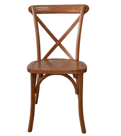 Oak Cross Chair