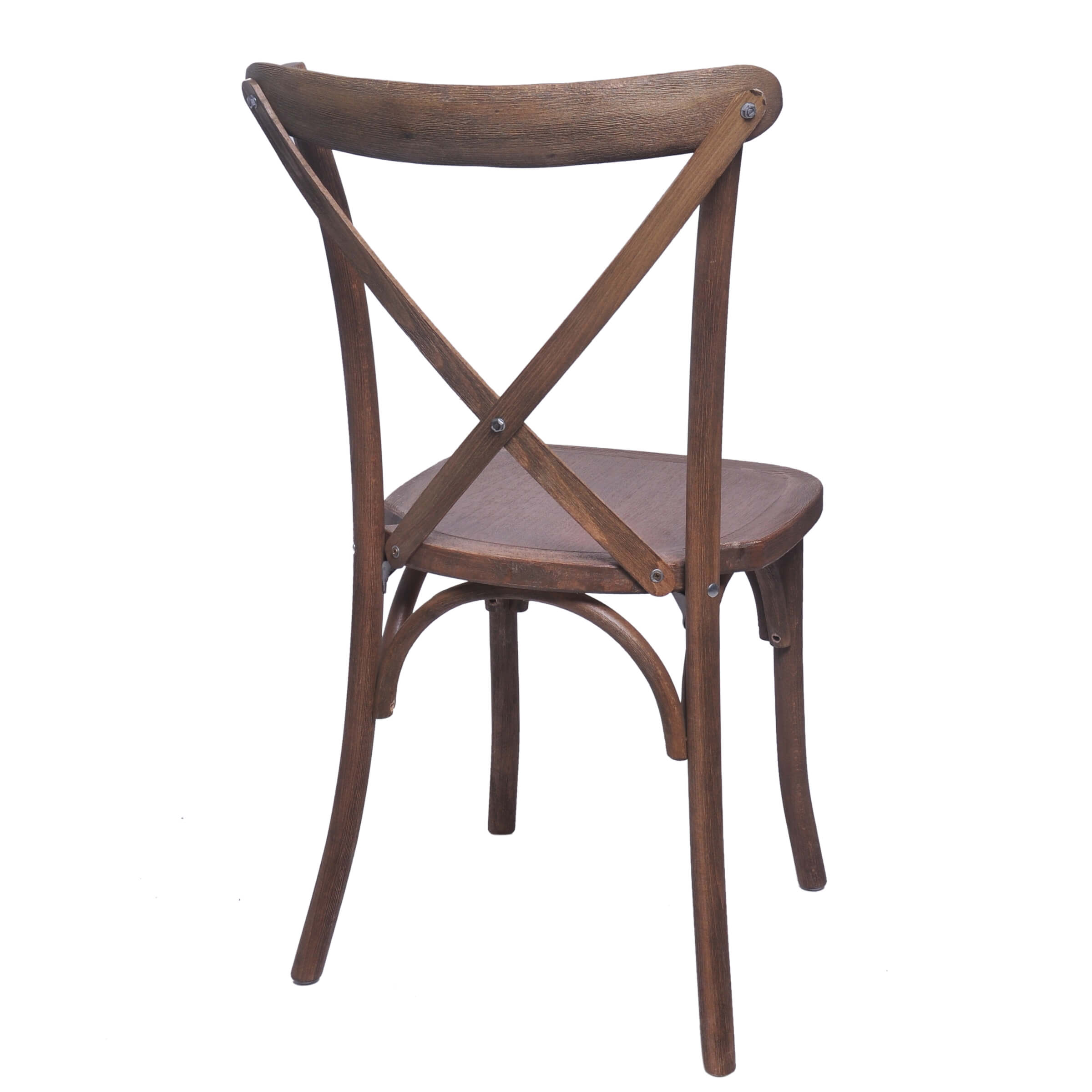 wooden crossback dining chair