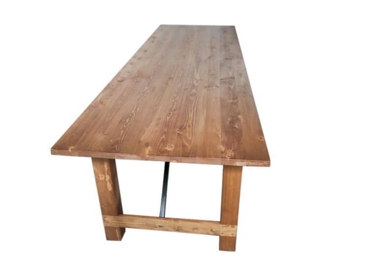 long farmhouse dining table