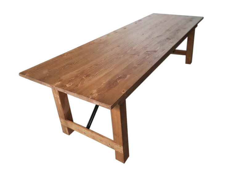 Farmhouse Table Solid pinewood