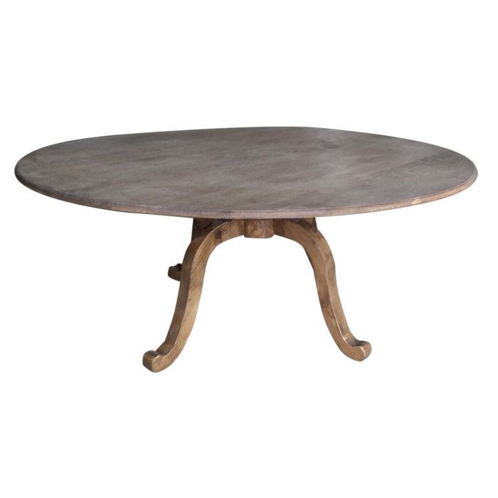 round farmhouse table