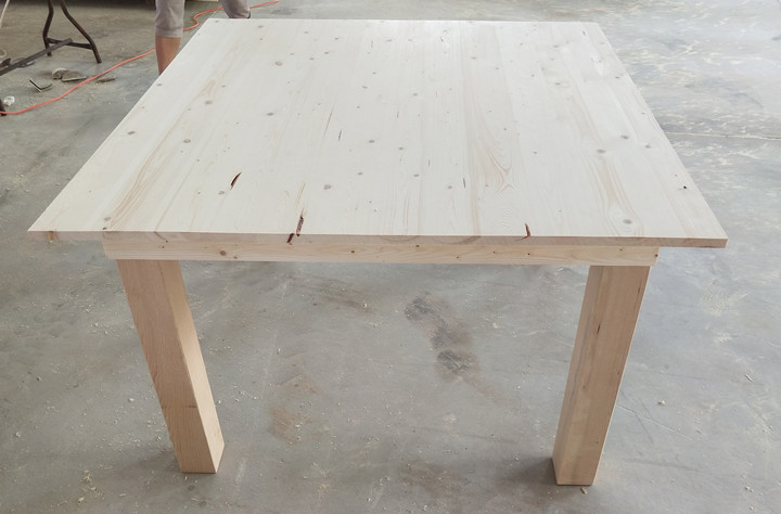 Square Table wood