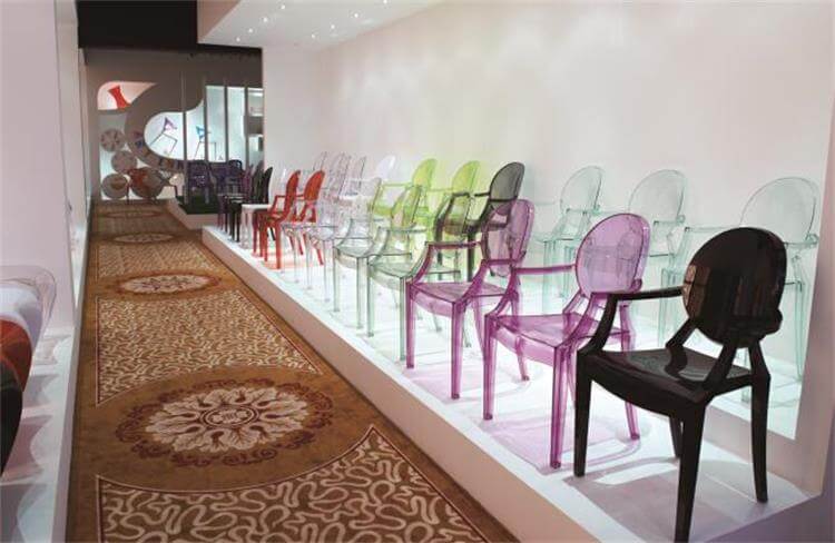 Louis ghost chairs colors