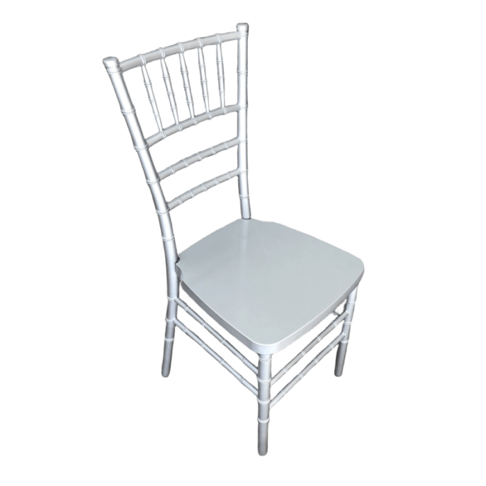 silver chiavari chair