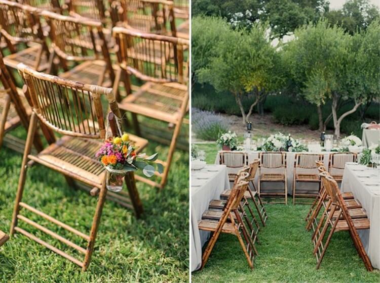 bamboo banquet chairs