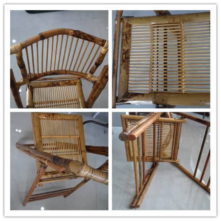 folding bamboo chair supplier