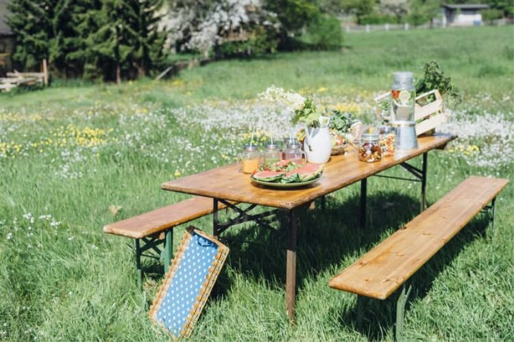 Beer Garden Table Manufacturer Outdoor Picnic Table Wholesale