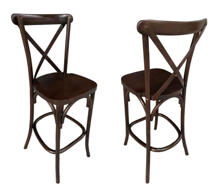 x back chairs barstools wood