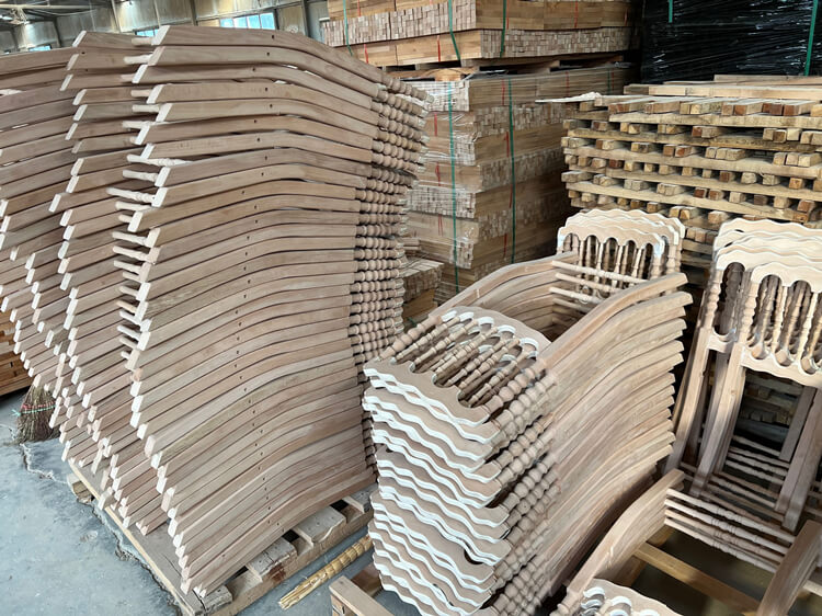 wooden folding chair bulk