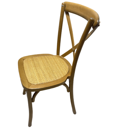 Oak Wood Crossback Chair