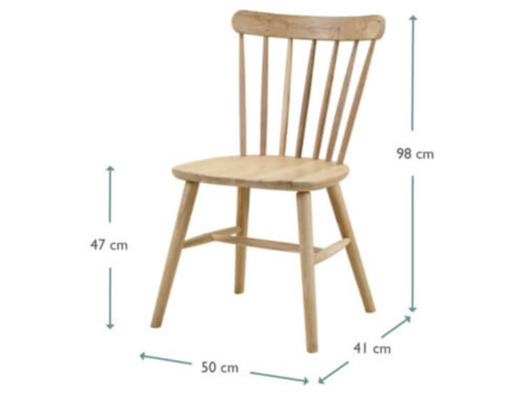 wooden windsor chair