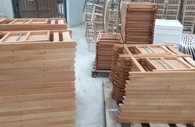 natural wood chairs