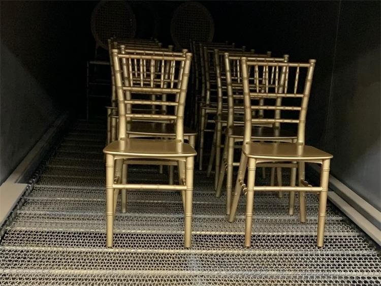 gold kid chiavari chairs