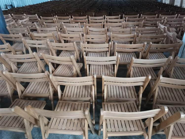 folding chairs natural