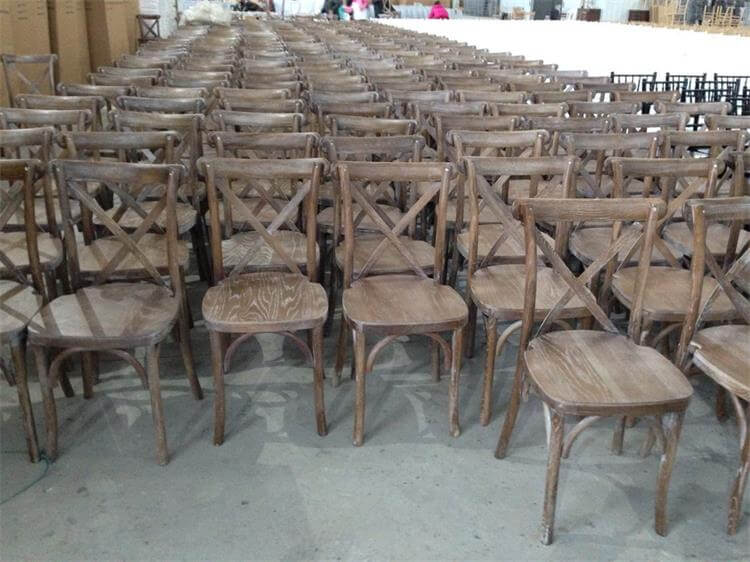 white stone crossback chairs