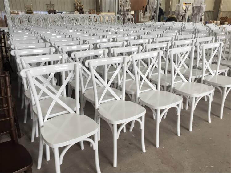 white crossback chairs suppliers