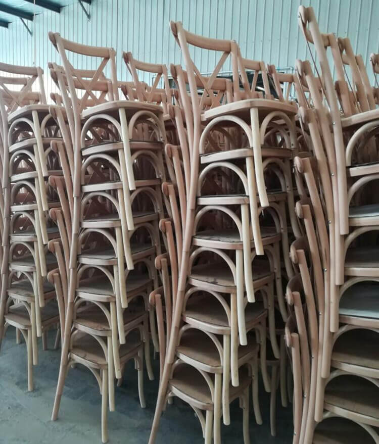 crossback chair mass production