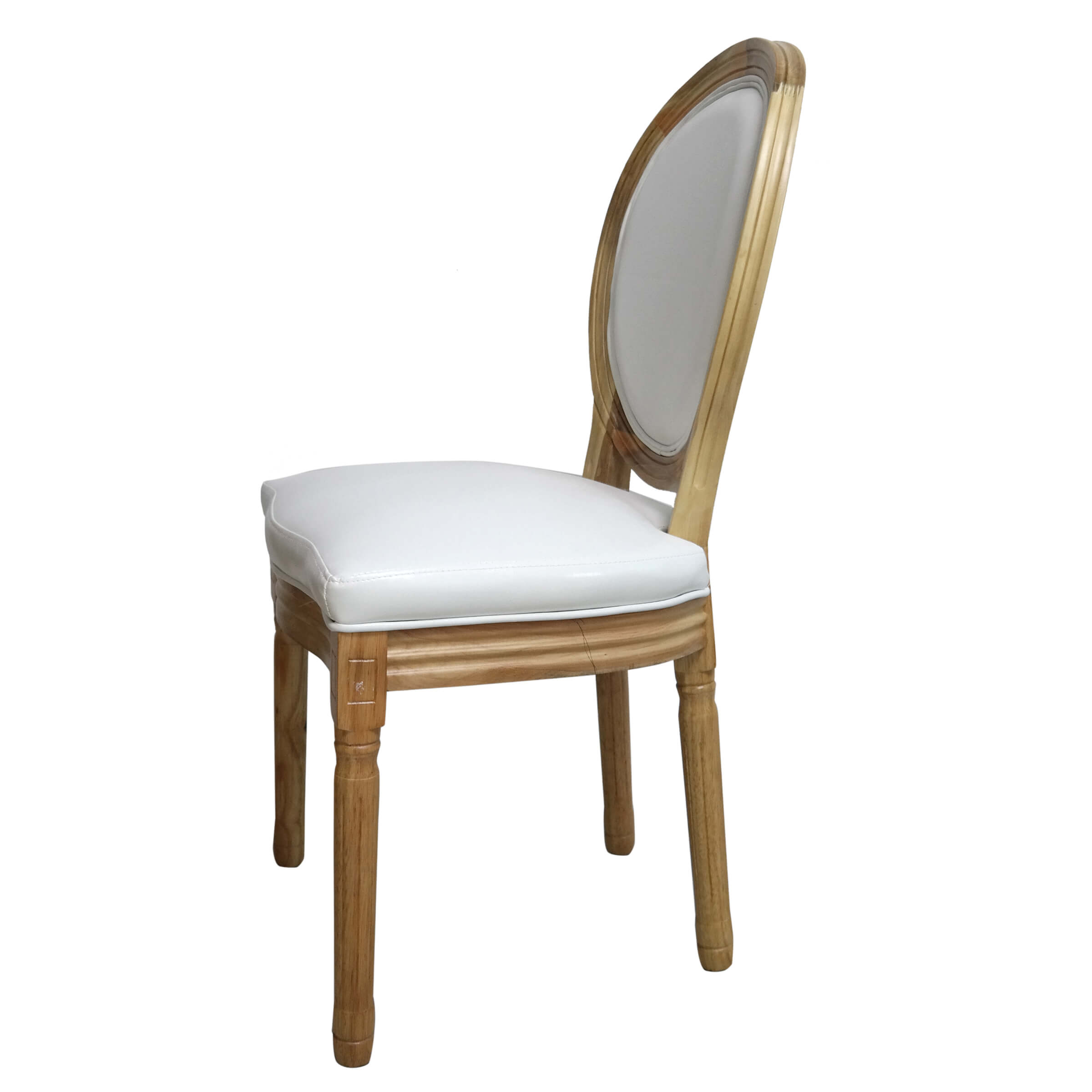 Customized French King Weddings Hotel Banquet Events White Resin Louis Chair  - China Louis Chair, King Louis Chair