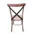 Metal X back Chair supplier