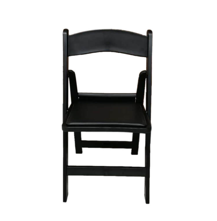 Black folding chairs kids