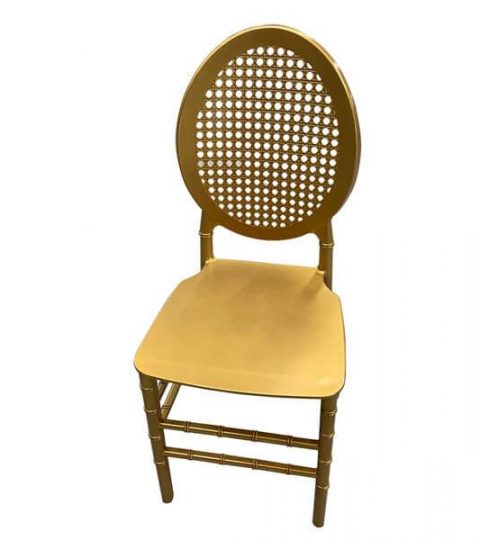 Gold O Resin Chair