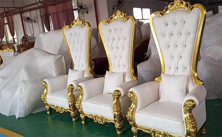 Royal throne chair manufacturer