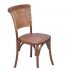 antique natural chairs
