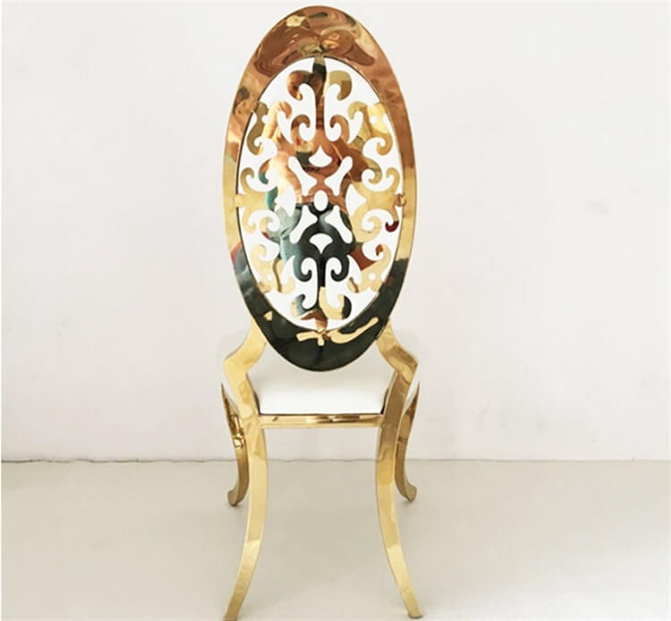 Rose gold stainless steel Chair Wholesale