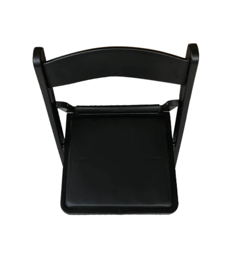 black children folding chairs