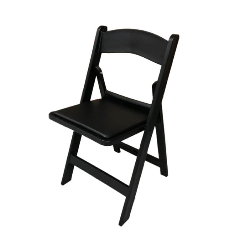 black folding chairs kids