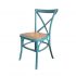 blue pp x back chairs