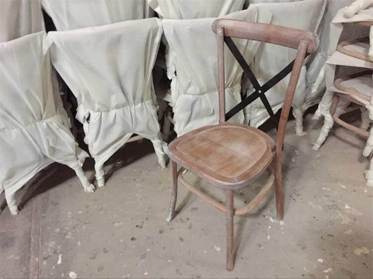 bulk cross back chairs 
