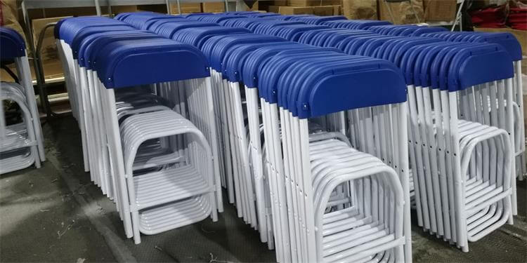 kids folding chairs blue