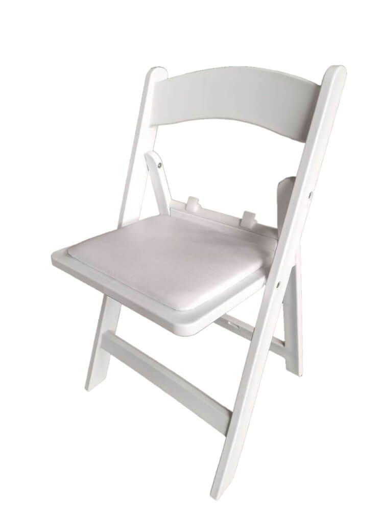 white folding chairs kids