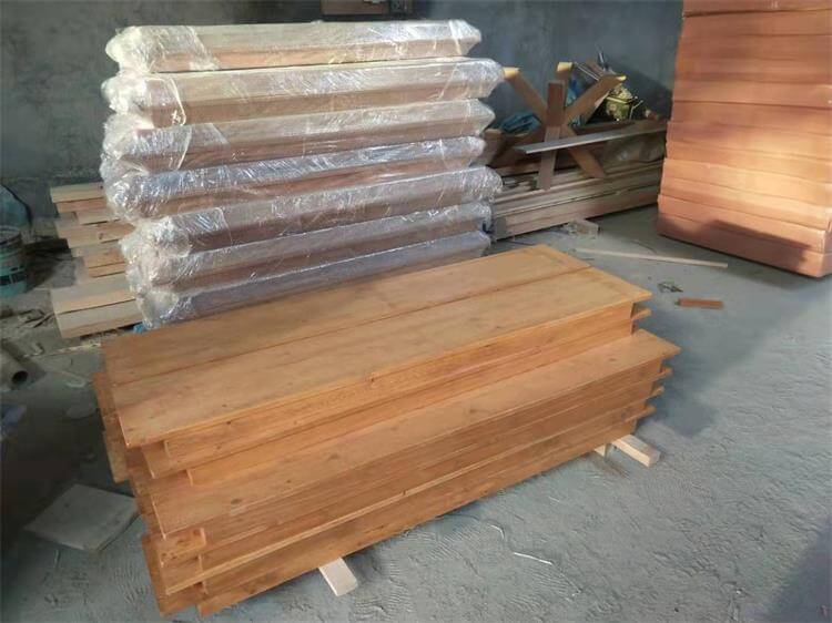 wooden foldable benches