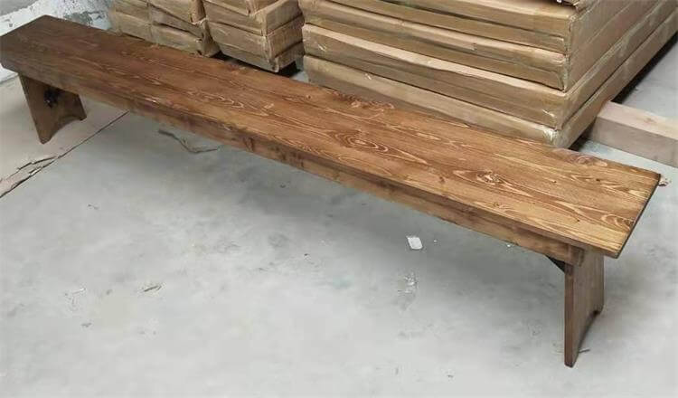 6 ft wooden benches