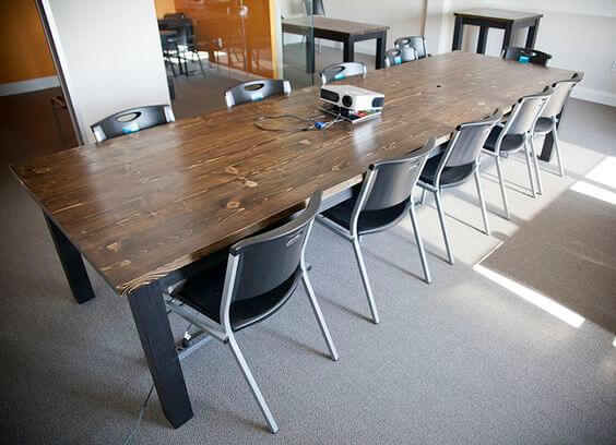 conference farm table