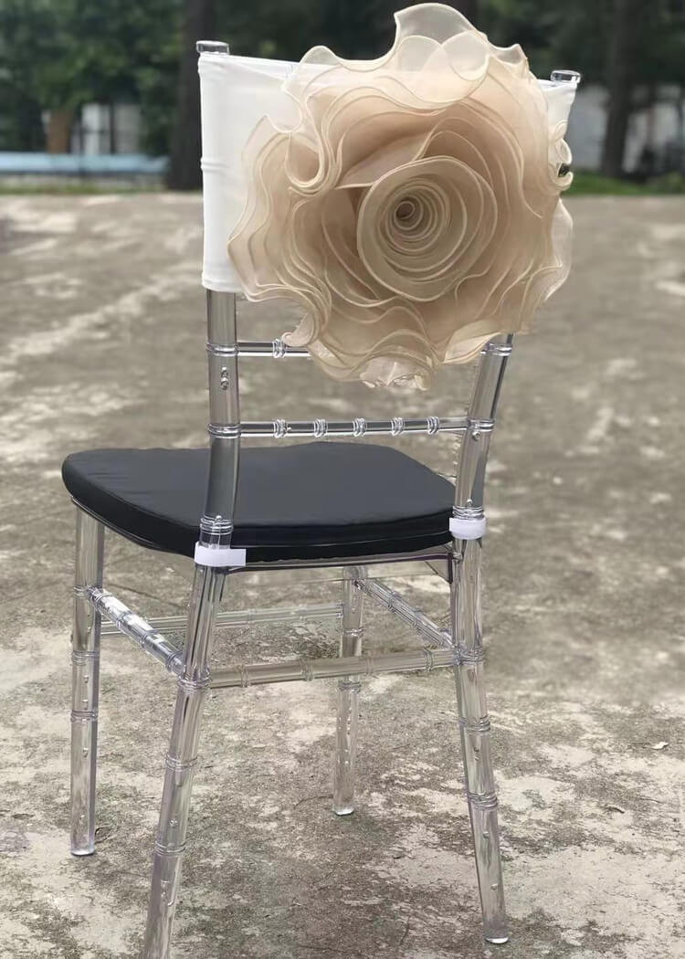 wedding chair decor