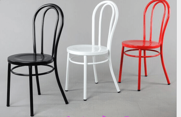 thonet chair metal