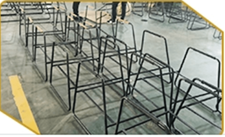 Wire best sale chair olx