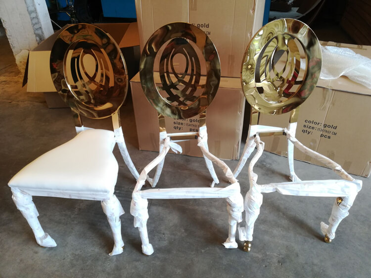 stainless steel chair package