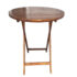 round folding table