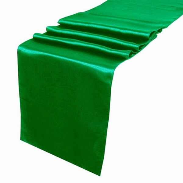 green table runner