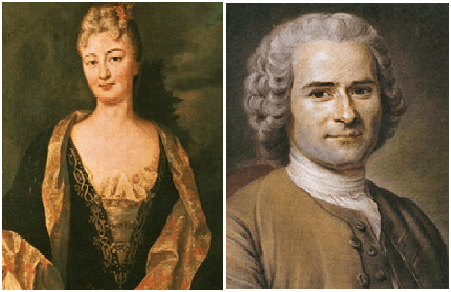 Rousseau and his wife