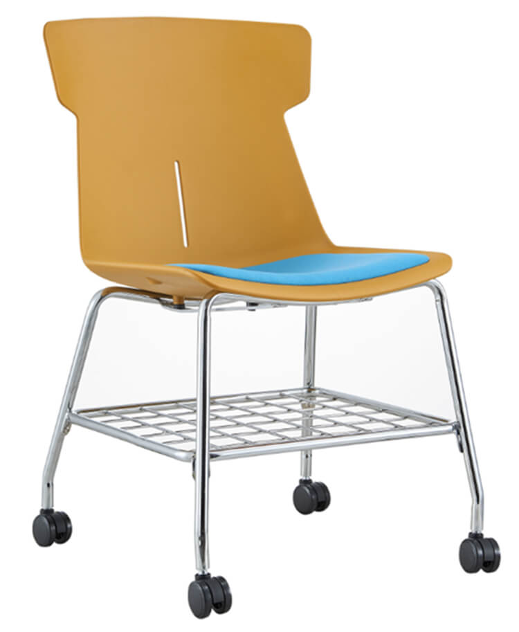 Plastic Resin Cafe Stackable Dining Chair