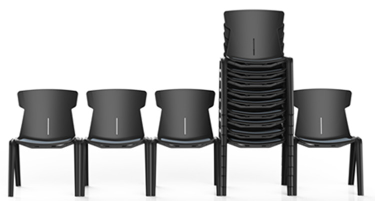 Resin Cafe Stackable Chair